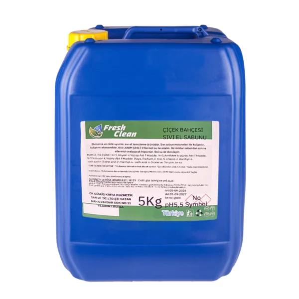 Fresh Clean Çiçek Bahçesi Sıvı Sabun 5 Kg