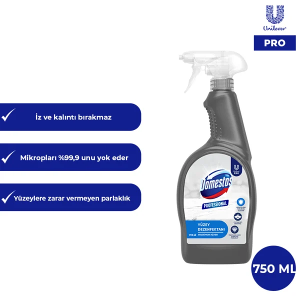 Domestos Professional Yüzey Dezenfektanı 750 Ml U Pro