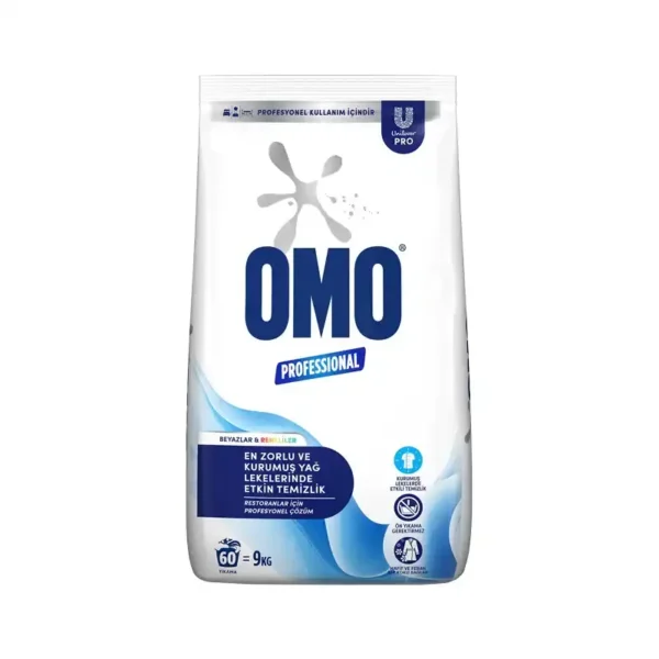 Omo Professional Toz Deterjan Restoranlara Özel 9 Kg