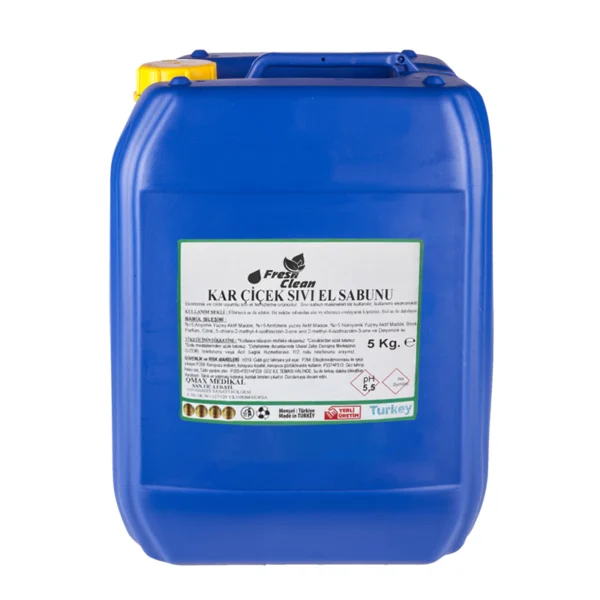 Fresh Clean Kar Çiçeği Sıvı Sabun 5 Kg